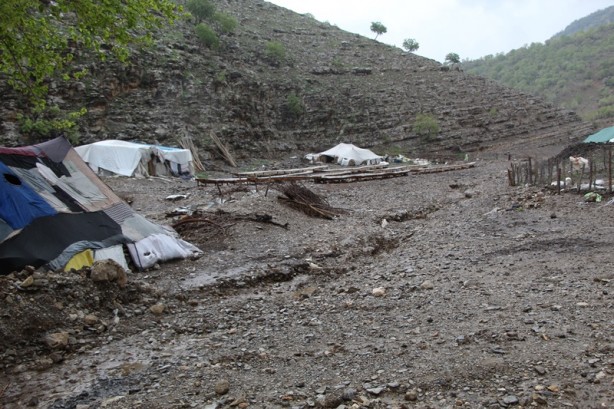 Foto - Canlarını zor kurtardılar! 205 küçükbaş hayvan ise...