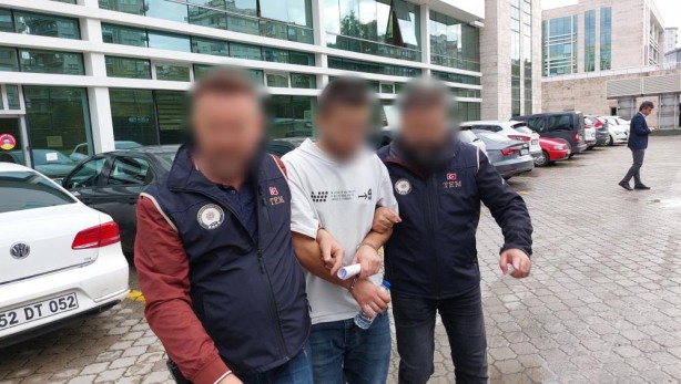 Foto - Canlı bomba olmadan Samsun'da yakalandı