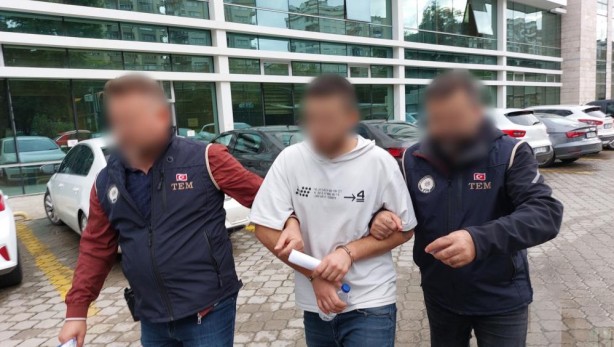 Canlı bomba olmadan Samsun'da yakalandı