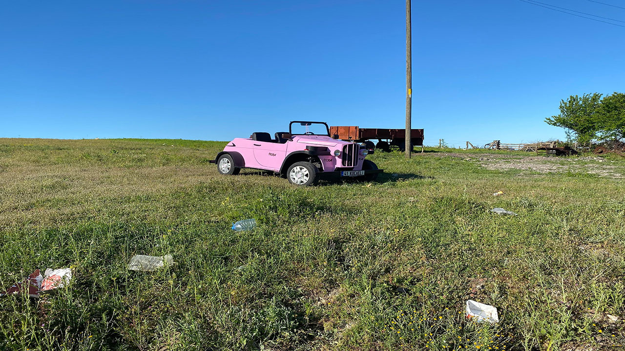 Foto - Çapa makinesi motoruyla 15 günde otomobil yaptı! Adını Arapça’da 'Oku' anlamına gelen 'İkra' koydu