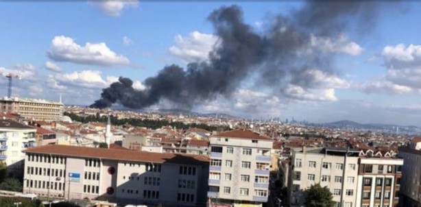 Foto - Çapa'da korkutan yangın!