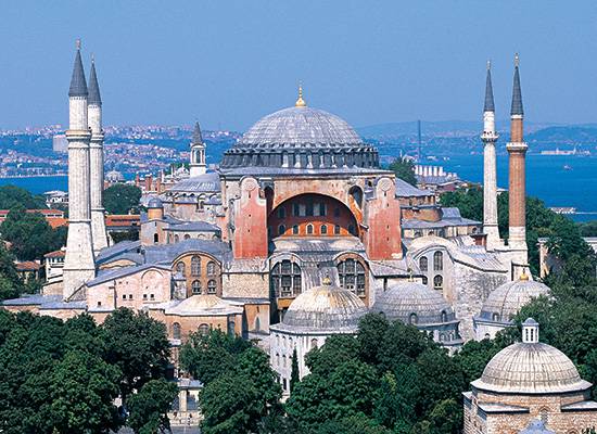 Foto - Çarpıcı Ayasofya paylaşımı: Vakit namazları...