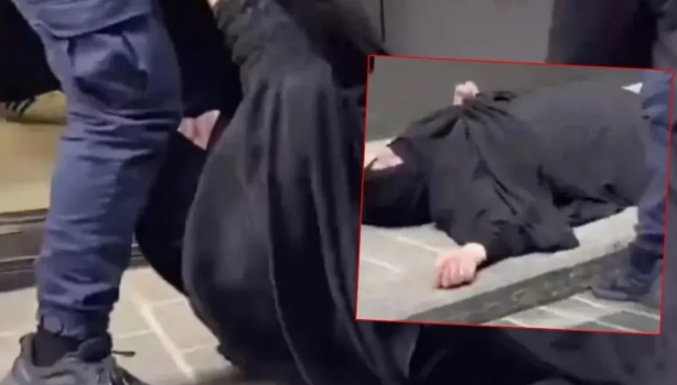 Foto - Çarşaflı kadını yerde sürüklenmişti! İstenen ceza açıklandı!
