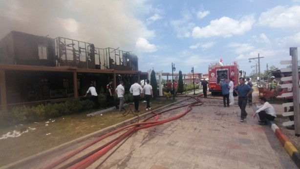 Foto - Çarşamba Konağı'nda yangın sonucu büyük hasar