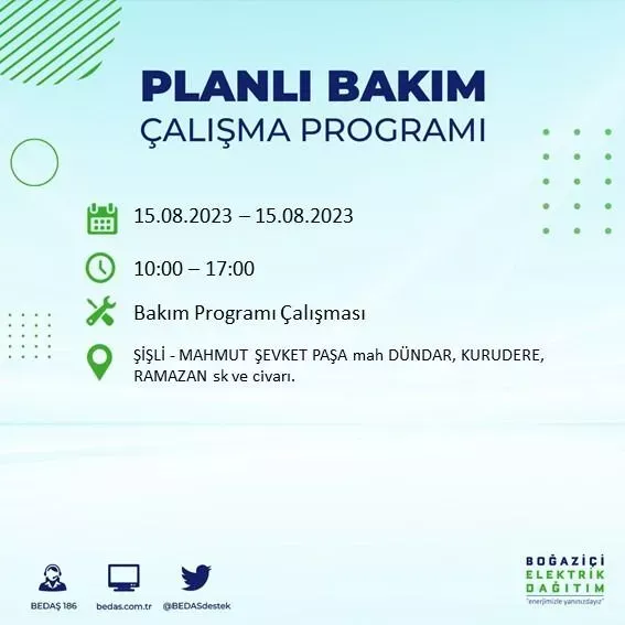 Foto - Çatalca’dan Beylikdüzü’ne Beyoğlu’ndan Güngören’e kadar acil duyuru! Bugüne dikkat…