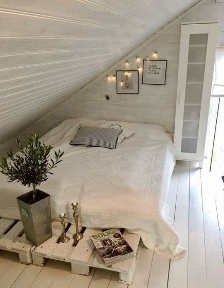 Foto - Çatı katı yatak odası dekorasyon ipuçları