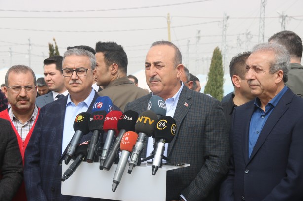 Foto - Çavuşoğlu, Diyarbakır'da Erdoğan'ın sözünü hatırlattı