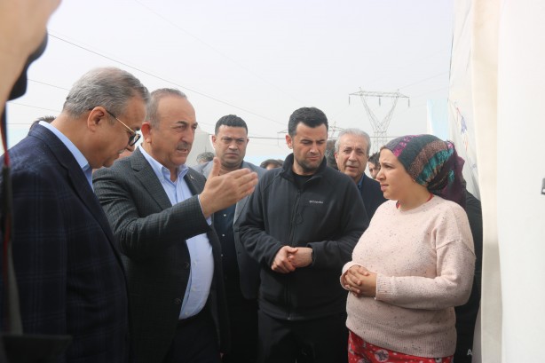Çavuşoğlu, Diyarbakır'da Erdoğan'ın sözünü hatırlattı