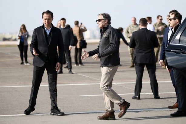 Çavuşoğlu ve Blinken Hatay'a gitti