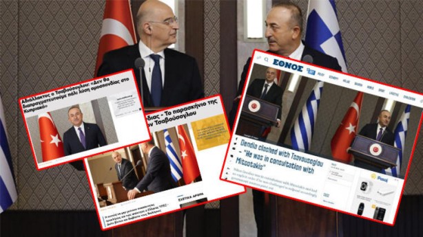 Foto - Çavuşoğlu Yunan Bakan'a cevabını vermişti! Yunan medyası bakın ne yazdı