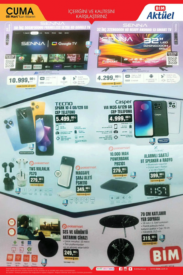 Foto - Çaydanlık ve Kavanoz BİM İndirimi! 8 Mart 2024 BİM Aktüel Kataloğu
