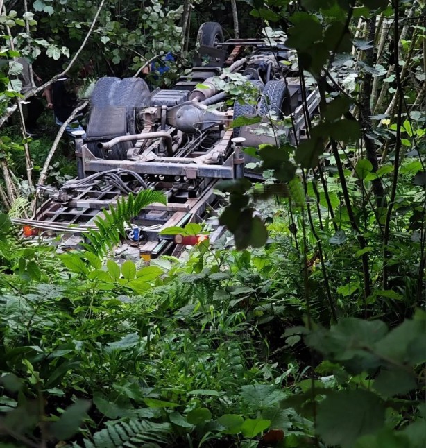 Foto - Çekici ile korkunç kaza