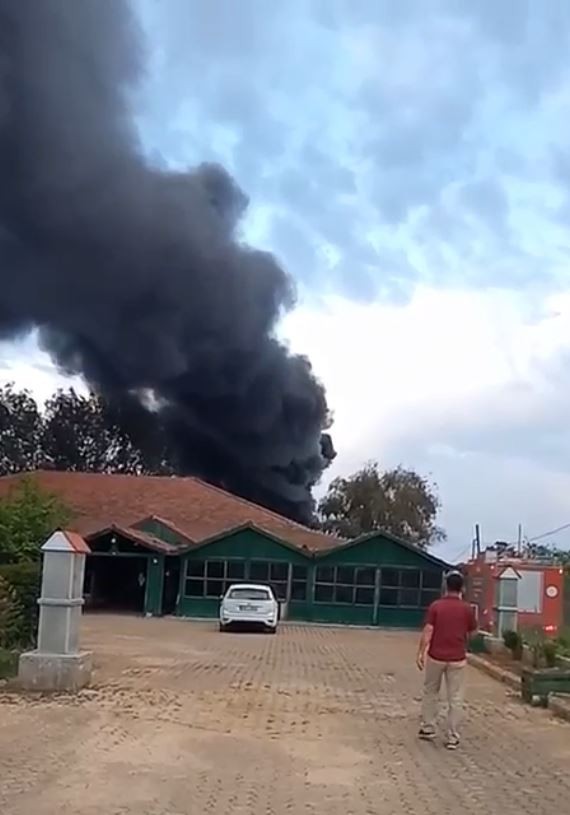 Foto - Çekirge üretim merkezinde korkutan yangın
