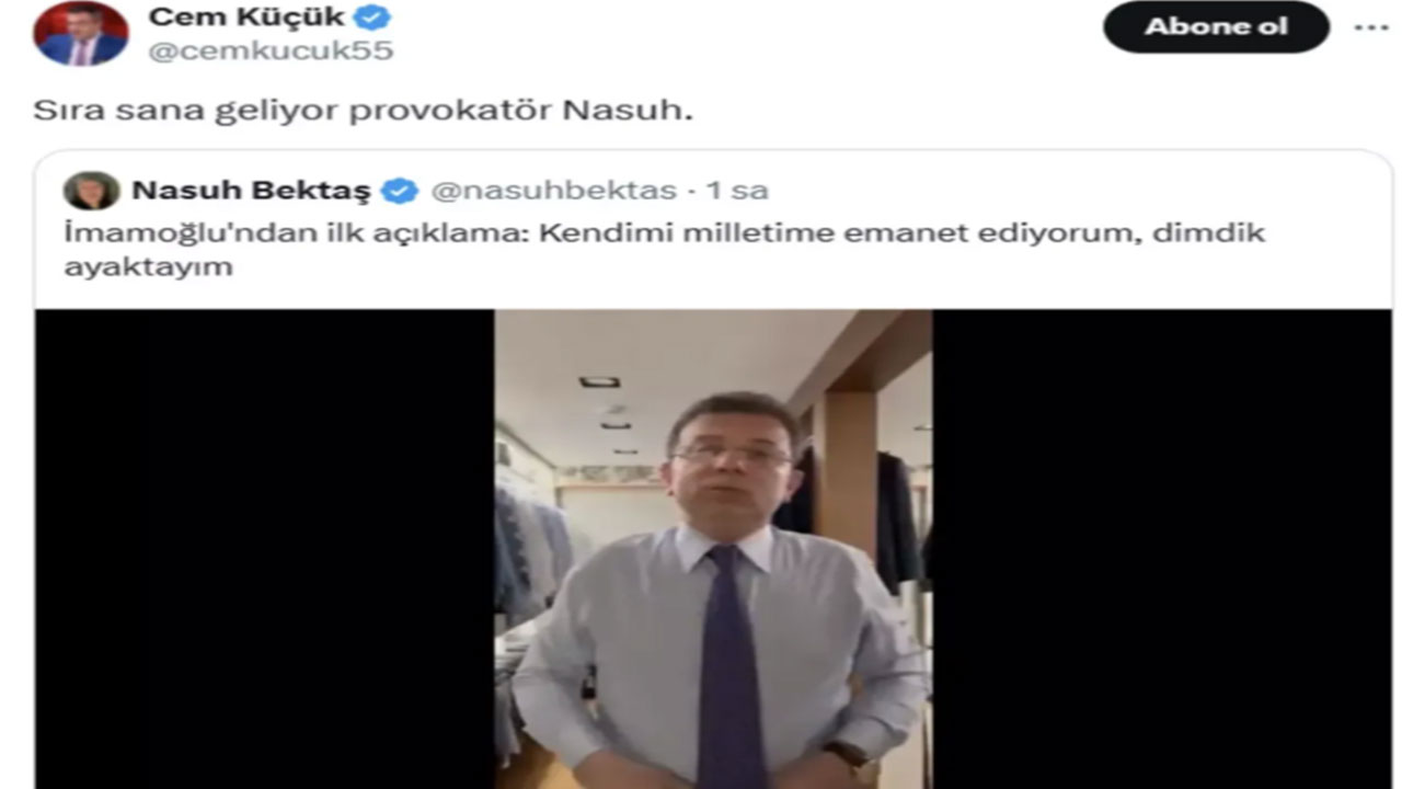 Foto - Cem Küçük 'Bana bir bilgi geldi' dedi! Operasyon yapılacak yeni ismi açıkladı