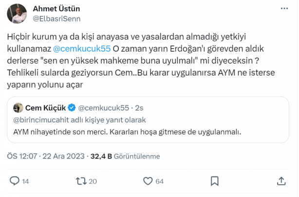 Foto - Cem Küçük’ü resmen çıldırttılar! O tartışmaya AK Partili isim de dahil oldu! "Ciddi saçmalıyorsun!" "Git karşı mahalleye şirin görün Cem"