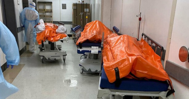 Foto - Cenaze sahipleri ceset torbalarını açtıklarında şoka uğradılar! 