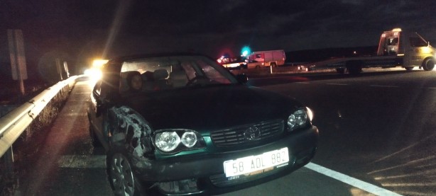 Foto - Cenaze yolunda zincirleme trafik kazası! Yaralılar var