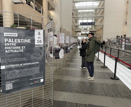 Foto - Cenevre Üniversitesi öğrencileri, Filistin'e destek için fotoğraf sergisi açtı