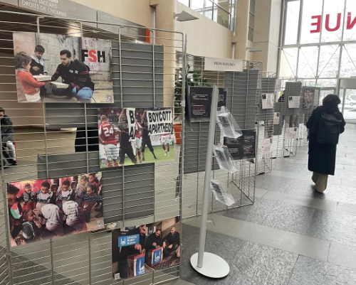 Foto - Cenevre Üniversitesi öğrencileri, Filistin'e destek için fotoğraf sergisi açtı
