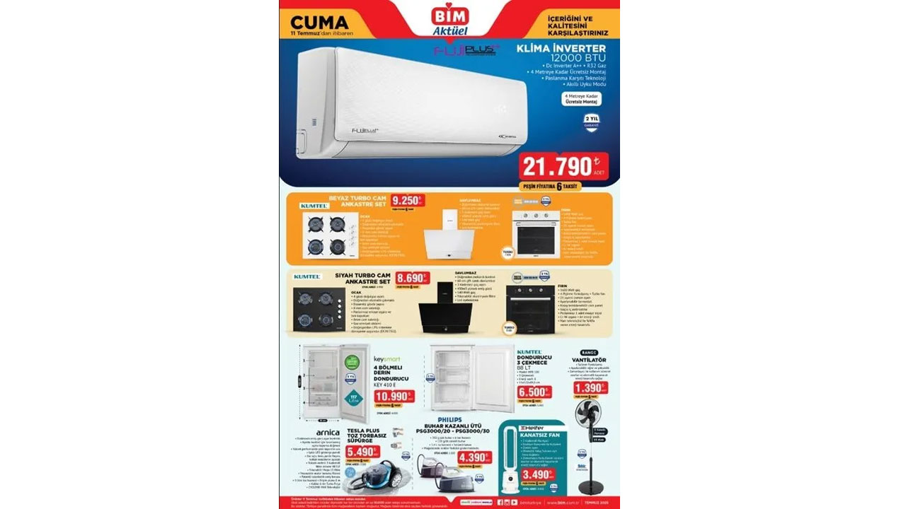 Foto - Cep telefonu, tablet ve daha niceleri! BİM’de 8-11 Temmuz 2025 fırsatları geliyor