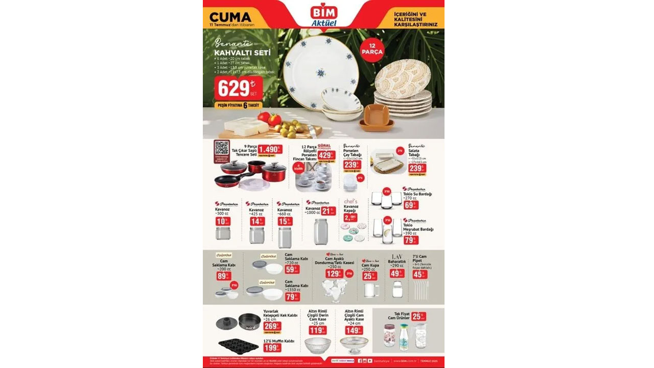 Foto - Cep telefonu, tablet ve daha niceleri! BİM’de 8-11 Temmuz 2025 fırsatları geliyor