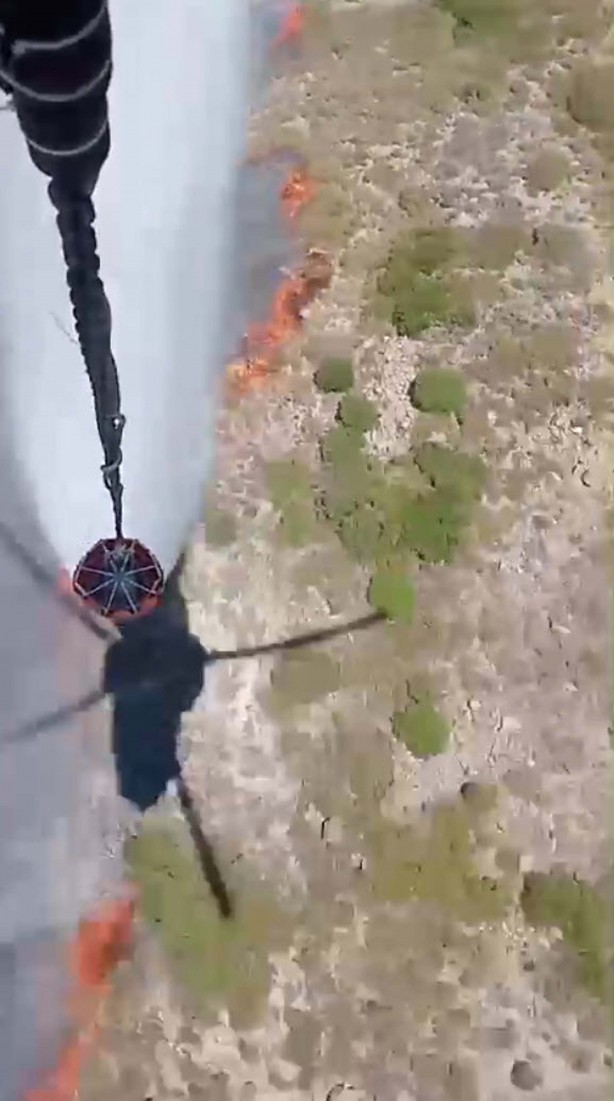 Foto - Çeşme’de büyük orman yangını!