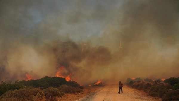 Foto - Çeşme'de çıkan yangının sebebi belli oldu