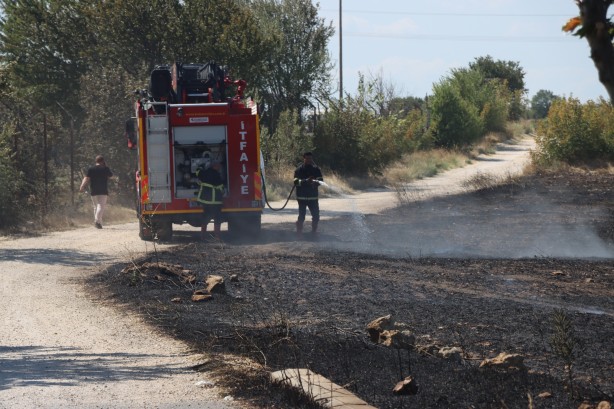 Foto - Cezaevi yakınında korkutan yangın!