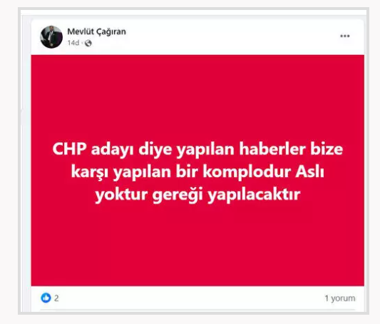 Foto - CHP AK Partili ismi aday gösterdi! Tepki sonrası hemen geri adım atıp listeyi sildiler