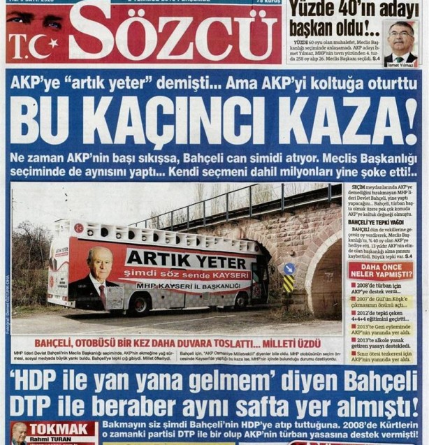 CHP beslemeli medya MHP ve Bahçeli'ye saldırı başlattı