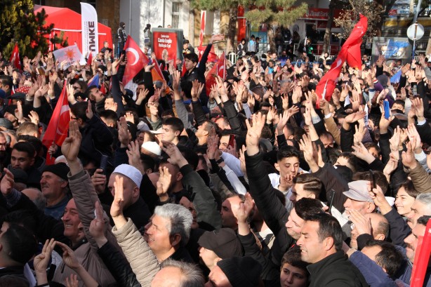 Foto - CHP bu manzaraya bozaracak! Cumhurbaşkanı Erdoğan'ın mitinginde insan seli