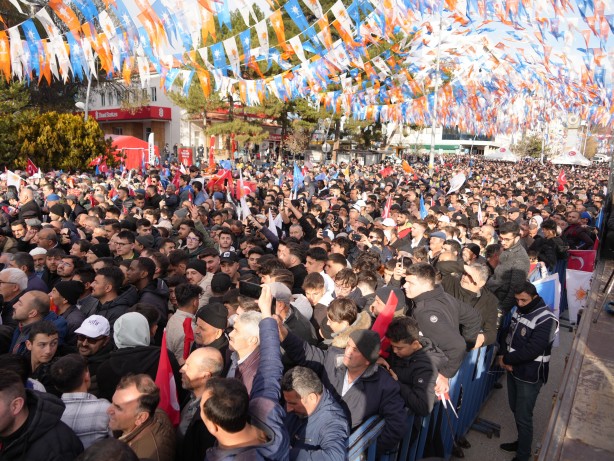 Foto - CHP bu manzaraya bozaracak! Cumhurbaşkanı Erdoğan'ın mitinginde insan seli