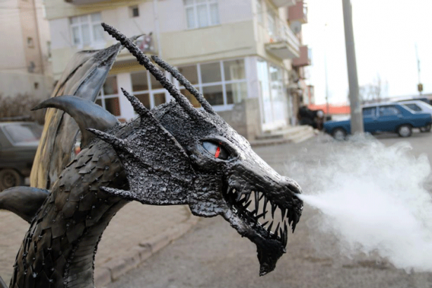 Foto - CHP bunu beğendi! Sivaslı ejderha