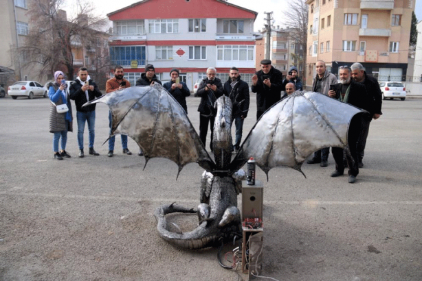 Foto - CHP bunu beğendi! Sivaslı ejderha