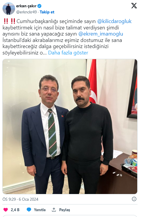 Foto - CHP eski Gençlik Kolları Başkanından İmamoğlu'na yaylım ateşi! Bomba itiraf: Talimat aldım