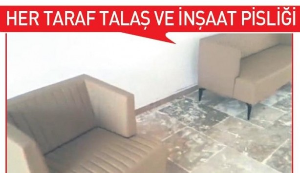Foto - CHP fiyaskosu! Tamamlanamayan yurdu açtılar