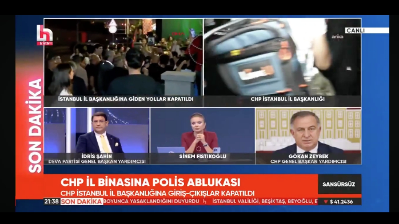 Foto - CHP Genel Başkan Yardımcısı Gökhan Zeybek’ten skandal "Gazze" benzetmesi