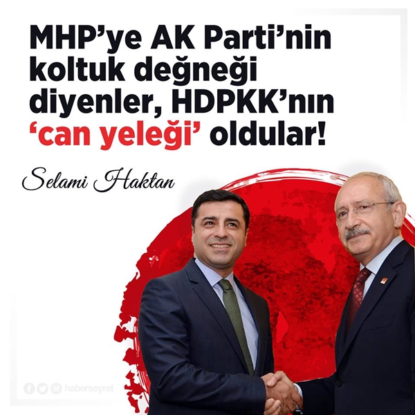 CHP-HDP ittifakı sosyal medyada böyle yorumlandı!
