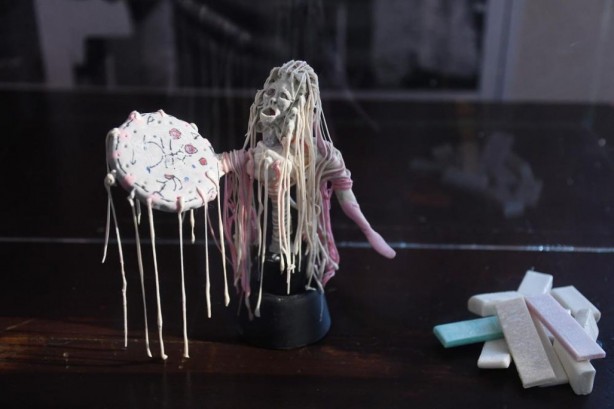 Foto - CHP kendisini geliştirdi! Heykelde 'teknolojik' hamle! 