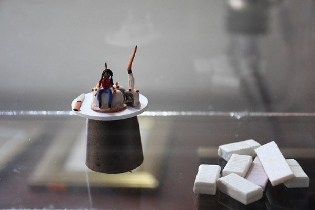 Foto - CHP kendisini geliştirdi! Heykelde 'teknolojik' hamle! 