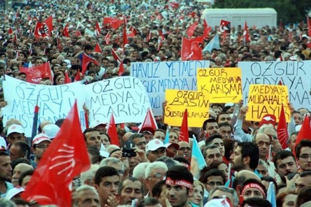 Foto - CHP, MHP, HDP ve Saadet'ten ortak 'paralel' pankart