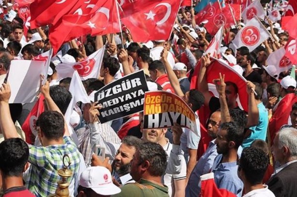 Foto - CHP, MHP, HDP ve Saadet'ten ortak 'paralel' pankart