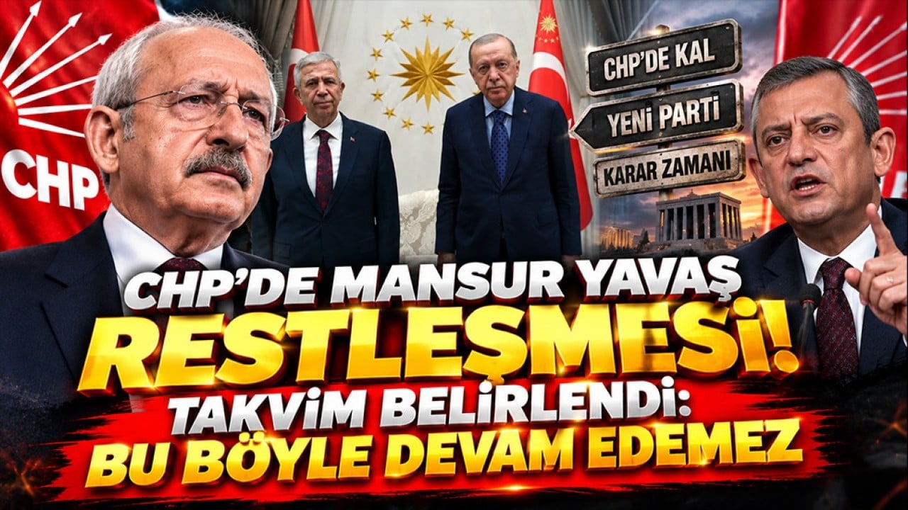 CHP’de Mansur Yavaş restleşmesi! Takvim belirlendi: Bu böyle devam edemez