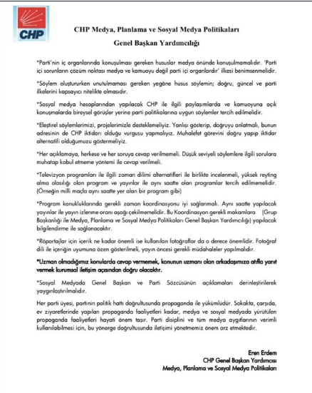 Foto - CHP'deki konuşma yasağı resmileşti! Sadece o konuşacak