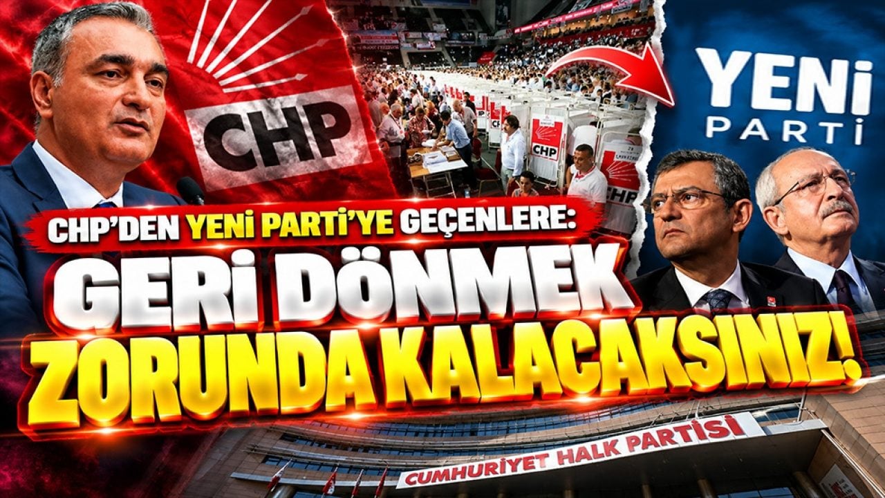 CHP’den ayrılanlara dikkat çeken çıkış: Geri döneceksiniz!