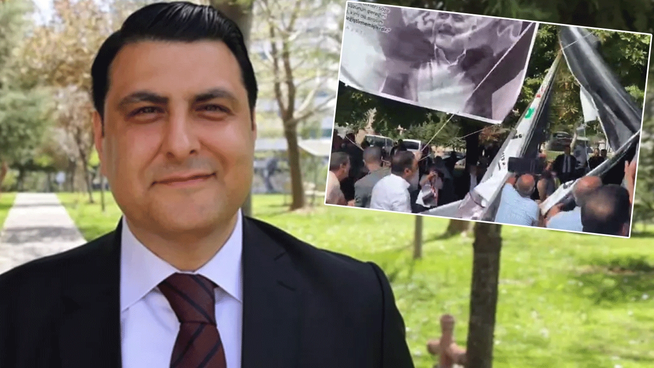 CHP’den istifa etmişti, AK Parti’ye geçeceği iddia ediliyordu! Şehit Heniyye’nin afişini köpekler gibi parçalatan belediye başkanından olay açıklama 