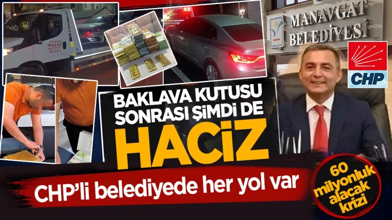 CHP’li belediyede her yol var: Baklava kutusu sonrası şimdi de haciz! 60 milyonluk alacak krizi