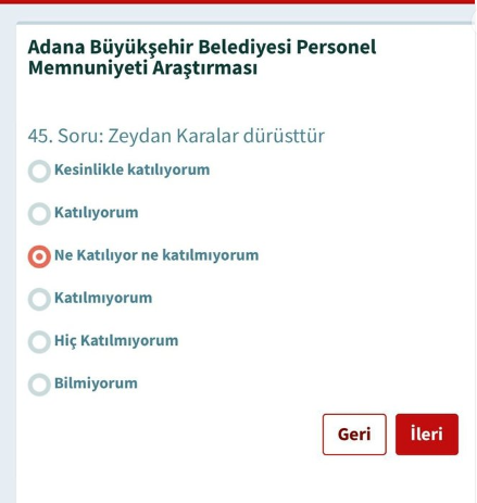 Foto - CHP’li belediyeden personel fişleme anketi! Anketle tek tek tespit etti Başrolde hep Zeydan Karalar var