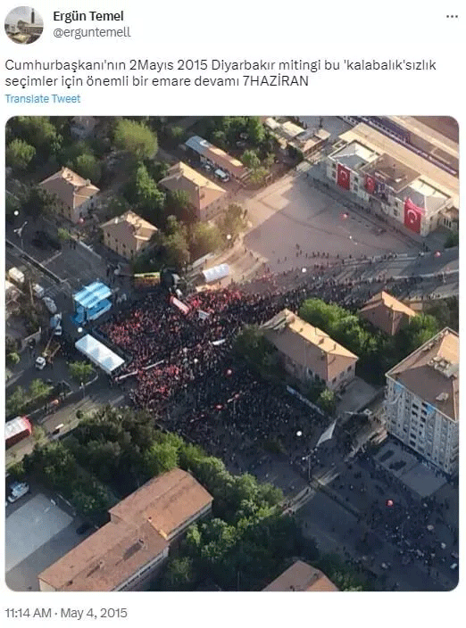 Foto - CHP'li Fikri Sağlar'dan 'Diyarbakır' yalanı! 8 yıl öncesinin fotoğrafı ile algı yaptı