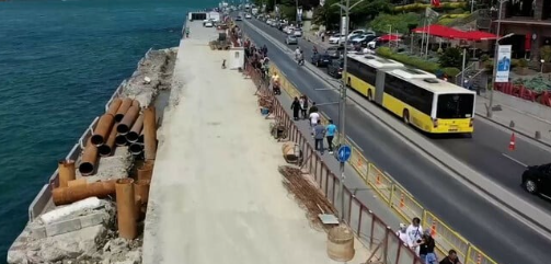 Foto - CHP’li İBB’den İstanbullulara Kız Kulesi işkencesi Manzarayı bariyerle kapattılar